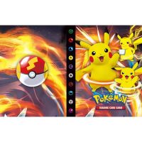 240 Piece Pokemon Cartoon Game Collection 3D Cool Laser Photo Album Book Card Holder Name Card Holder Children Toys BirthdayGift