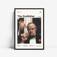 Modern Home Room Decor-โปสเตอร์และภาพพิมพ์ภาพยนตร์คลาสสิก-ภาพ Godfather Goodfellas บนผนัง-Liyanhong2 Frameless