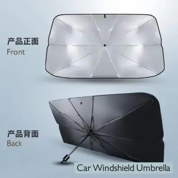 Car Windshield Sun Shade Umbrella 360 Rotation Foldable Front Windscreen Sun  Shade Protector Universal Windshield Sunshade Umbrella Block Cover For C
