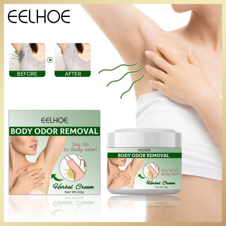 Eelhoe Body Odor Removal Cream Underarm Bad Smell Sweating Deodorant
