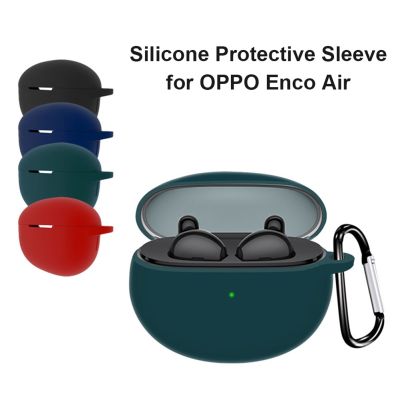 Earphone Protective Case for OPPO Enco Air Silicone Anti-fall Bluetooth-compatible Wireless Headphone Carrying Cover Earbuds Box Wireless Earbud Cases