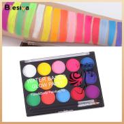 Blesiya Glowing Face Body Paint Professional Water based 15 Colors