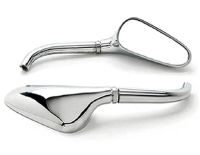 Brand new Black / Chrome Golf Club Mirrors L amp;R For Kawasaki VN Vulcan Classic Nomad Drifter 1500