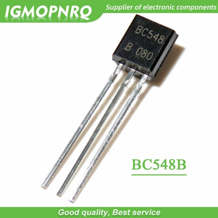 100PCS BC548 BC548B NPN Transistor TO 92 NPN Low  Transistor New Original