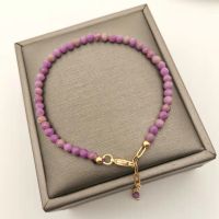 【YF】☜❡☒  Mica Faceted Stones 14K Gold Filled Boho Pulsera Jewelry