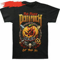 COD MotherS Day O-Neck Design Youth Fitness Five-Finger-Death-Punch T-Shirt Happy Halloween Rock Band Fan Gift Tee แฟชั่นแขนสั้นผ้าฝ้าย