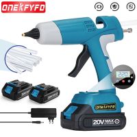 【LZ】♚  Household Electric Hot Melt Glue Machine Cordless Lithium Glue Extrusão Ferramenta para Makita Bateria Glue Stick 5PCs 11mm de diâmetro