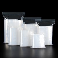 100pcs/pack Small Sealed Plastic Bags Vacuum Storage Bag Resealable Transparent Bag Clear Jewelry Packaging Bag Kitchen Cocina