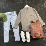 Set Đồ Nam, Áo Chất Liệu 100% Cotton Dày Dặn Thoáng Mát