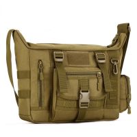 ۞☇❇ cri237 14 Inch Sling Bag Mens A4 Document Molle Messenger Sport Crosscody Bags Laptop Shoulder Bag