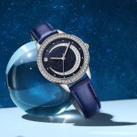 Douyin same style ins niche high-value bright galaxy series girls watch diamond fashion ladies quartz