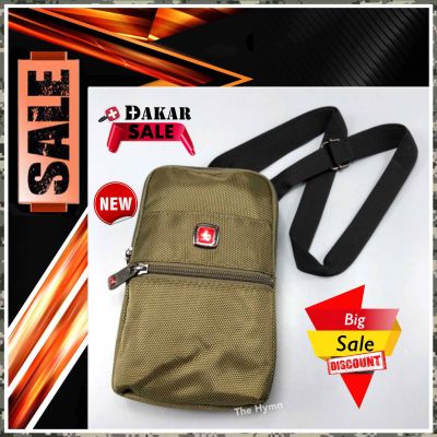 โปรโมชั่น กระเป๋าผ้าหยาบ DAKAR 0618 ใบใหญ่ ร้อยเข็มขัด พร้อมสายสะพาย ซิปเคลือบ สุดเท่ ผลิตจากผ้า ไนลอน อย่างดี จัดส่งรวดเร็วทันใจ