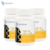 Shark Cartilage x 3 ขวด Pharmatron กระดูกอ่อนปลาฉลาม ฟาร์มาตรอน  ปวดข้อ ปวดเข่า