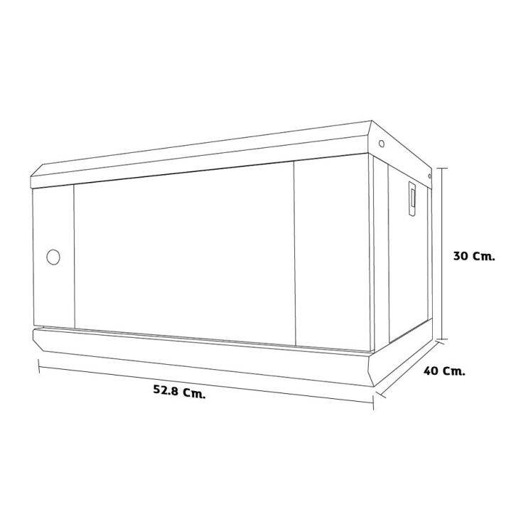 glink-nc6u-network-cabinet-6u-ตู้แร็ค-6u-ลึก-40cm-ของแท้-ประกันศูนย์-1ปี