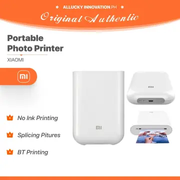 Original Xiaomi Photo Printer Portable Pocket Printers 300dpi Mini  Bluetooth DIY