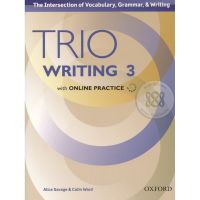 ส่งฟรี หนังสือ  หนังสือ  Trio Writing 3 : Students Book +Online Practice (P)  เก็บเงินปลายทาง Free shipping