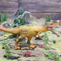 Carcharodontosaurus รูปสัตว์แบบจำลองไดโนเสาร์เหมือนจริงเป็นชุดของเล่นเด็กเพื่อการศึกษาของสะสมของขวัญในสต็อก