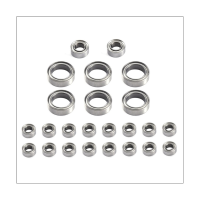 24Pcs Steel Ball Bearing Set for FMS FCX24 1/24 RC Crawler Car Upgrade Parts Spare Accessories