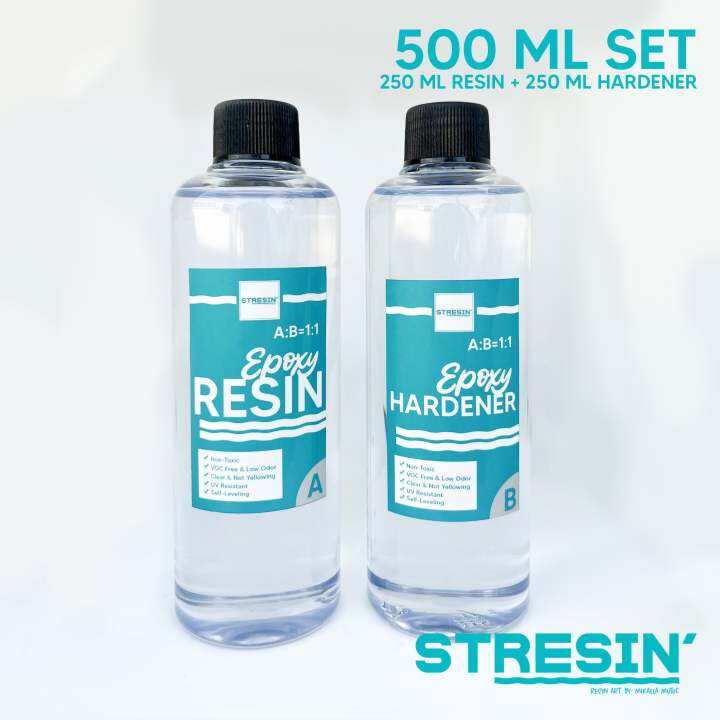 11 Ratio Epoxy Resin + Hardener Set (for arts and crafts) Lazada PH