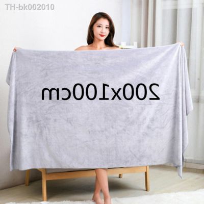 ❈△ 200X100Beauty Salon Bath Towel and Face Towel Massage Quick-Dry Special Large Towel Thick Microfiber Absorbent Soft Steaming Tow
