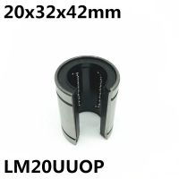 2ชิ้น Lm20uuop แบริ่งเชิงเส้น20มม. Lm20op แบบเปิด Gratis Ongkir 20X32X42มม