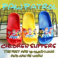 ❀✳✚ paw patrol Children s slippers for boys and girls in summer with non-slip soft bottom bath cartoon Cute baby kids sandals and slippers Xia Wangwang team