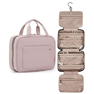 High Capacity Makeup Bag Hanging Waterproof Toiletries Storage Bags Foldable Ladies Travel Cosmetic Bag