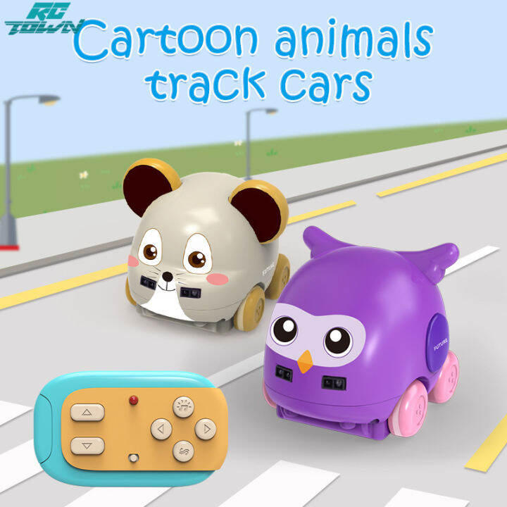 Cartoon Remote Control Car Toys For Toddlers Electric Multifunctional ...