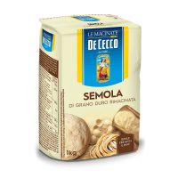 De Cecco Semola Di Grano Duro Rimacinata ดี เชคโค แป้งสารี เซโมลา 1KG.