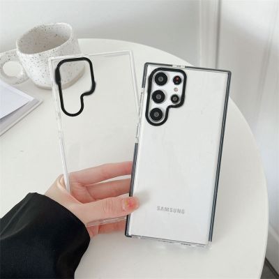 （shine electron）เคสโปร่งใสสำหรับ Samsung Galaxy S20 S21 S22 S23,S23 S22 S21 S20พิเศษพร้อมเคสห่อหุ้มกรอบ