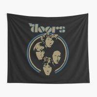 The Doors จิมมอร์ริสัน Vintage Band Setu Tapestry ที่สวยงามพิมพ์ลายผ้าเช็ดตัวผ้าคลุมเตียงนอนตกแต่งบ้านโยคะห้องนั่งเล่น