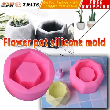 Scandi Flower pot silicone mold