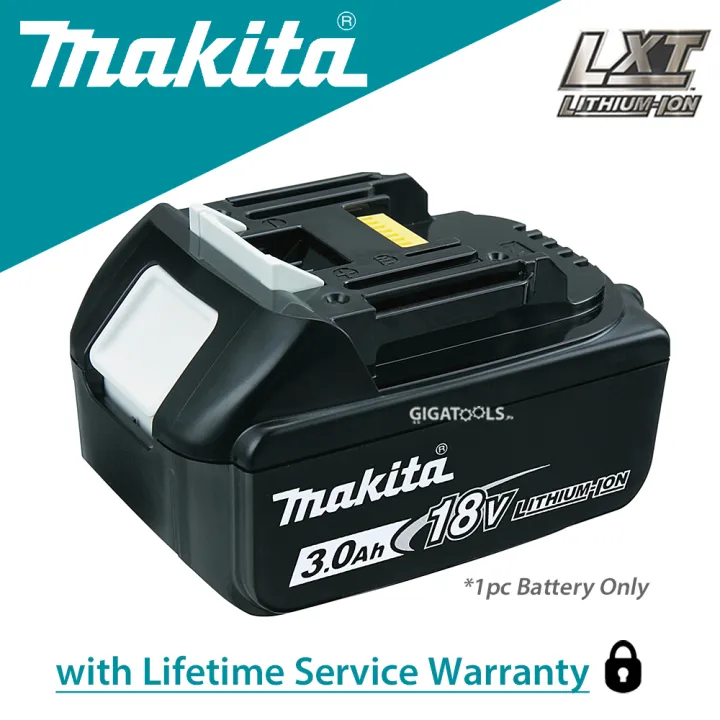 Svig afbryde Edition Makita BL1830B Battery LXT Lithium-ion 18V 3.0Ah ( CRDLSBATT ) ( MAK18V )  [GIGATOOLS] | Lazada PH