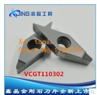 Hot Selling Free Shipping 2PCS VCGT110302 PCD Inserts , CNC PCD Diamond Insert For Lathe Tools Inserts For SVJCR/SVVCN