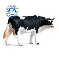 Munich Play - โมเดลสัตว์ Red Holstein วัวนม ดำ พ่อ ขนาด 13.50 CM (จากหาดใหญ่)