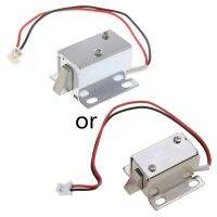 OFBK ล็อกโซลินอยด์แม่เหล็กไฟฟ้าสำหรับลิ้นชักประตูตู้เก็บของ Dc 12V 0.4ล็อคอัจฉริยะดีไซน์บาง