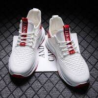 Mens shoes in spring blade fly cross-border wholesale casual shoes breathable fabric shoes running shoes popular mens sport shoes men