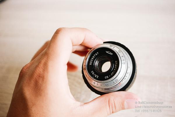 ขายเลนส์มือหมุน-industar-50mm-f3-5-silver-ใส่กล้อง-fujifilm-mirrorless-ได้เลยไม่ต้องหา-adapter