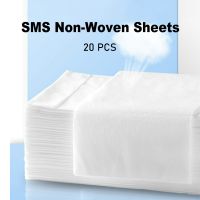 ผ้า SMS 20ผ้าปูที่นอนแบบใช้แล้วทิ้งผ้าไม่ทอกันน้ำและระบายอากาศได้ดี