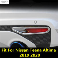 อุปกรณ์เสริมสำหรับนิสสันเทียน่า Altima 2019 2020 ABS โครเมี่ยมด้านหลังหางไฟตัดหมอกโคมไฟกรอบปั้นปกชุดตัดภายนอก