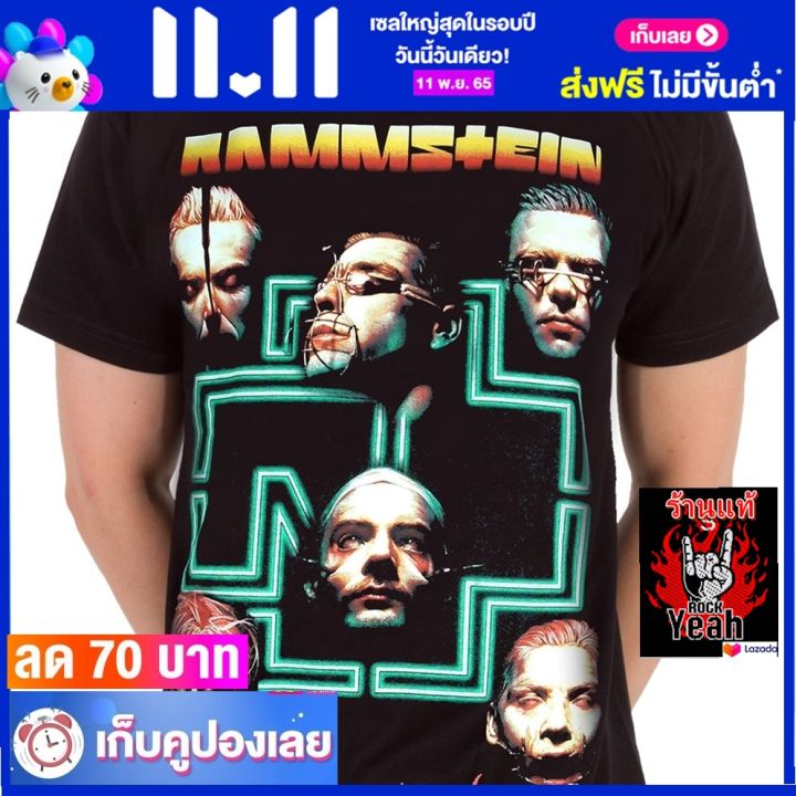 เสื้อวง-rammstein-เสื้อร็อค-เสื้อทัวร์-รัมสไตน์-ไซส์ยุโรป-rcm1145