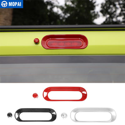 MOPAI Car Stickers for Suzuki Jimny + ABS Car High Brake Light Decor Frame Cover Accessories for Suzuki Jimny +