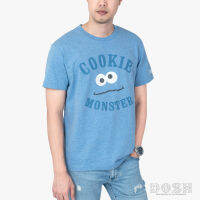 DOSH MENS T-SHIRTS SESAME STREETเสื้อยืดคอกลม แขนสั้น ผู้ชาย FSEMT5008-BU