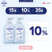 Combo 2 Sữa tắm gội Sanosan Baby bath and shampoo 500ml + Sữa tắm gội