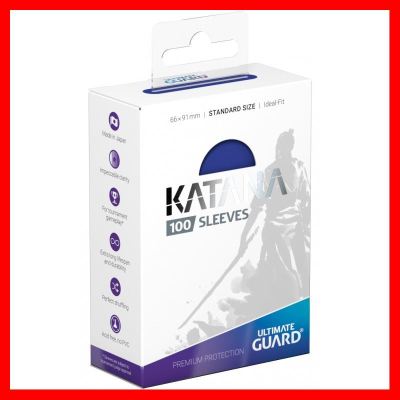 สินค้าขายดี!!! Ultimate Guard Katana Sleeve 100 Standard : Blue #ของเล่น โมเดล ทะเล ของเล่น ของขวัญ ของสะสม รถ หุ่นยนต์ ตุ๊กตา สวนน้ำ สระน้ำ ฟิกเกอร์ Model