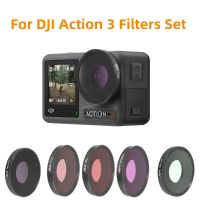 For DJI Osmo Action 3 Filters CPL/UV/ND Polarizing Lens Filter For DJI Action 3 Filters Set Sports Camera Accessories