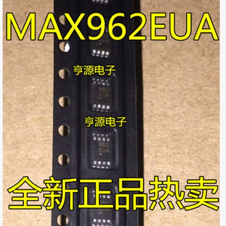 5pcs/lot  New   MAX962EUA   MAX962  962EUA  MSOP-8  Single/Dual/Quad, Ultra-High-Speed, +3V/+5V, Beyond-the-Rails Comparators