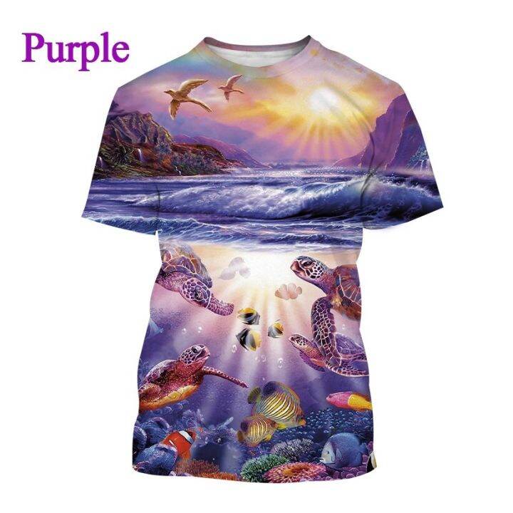 joyonly-new-2023-children-3d-t-shirt-animal-flying-tortoise-space-galaxy-boys-girls-cartoon-short-sleeves-tees-tops-kids-t-shirt