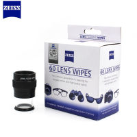 Zeiss Pre-moistened Lens Wipes Cleaning for Eyeglass Lenses Sunglasses Camera Lenses Cell Phone Laptop Lens Clothes 60ct Pack