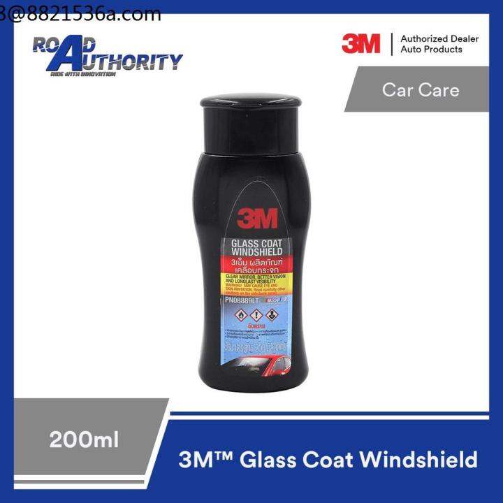 Automotive waterproofing agent 3m Glass Coat Windshield♂ Lazada PH